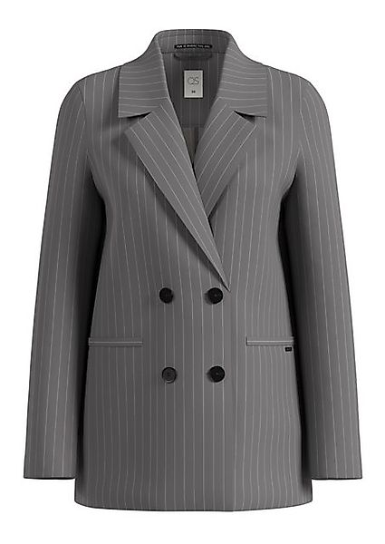 QS Jackenblazer Oversized-Blazer mit Nadelstreifen günstig online kaufen