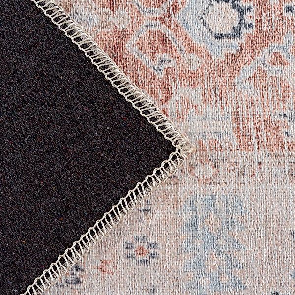 Sehrazat Teppich »Vintage 3520«, rechteckig, 4 mm Höhe, Kurzflor, waschbar, günstig online kaufen