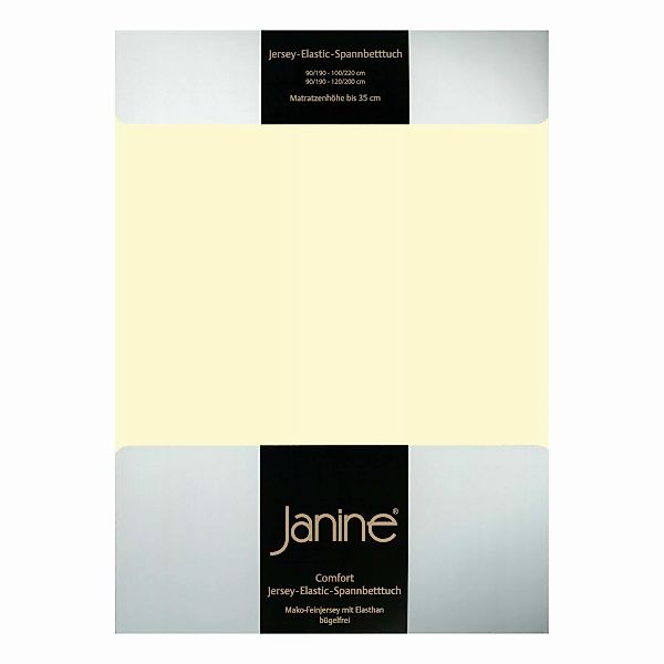 Janine Spannbetttuch Elastic-Jersey 5002 marine Größe:  150x200 cm günstig online kaufen