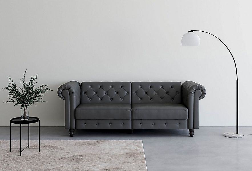 Dorel Home 3-Sitzer Felix, Schlafsofa 236 cm, (Liegefläche 108x190cm), Rück günstig online kaufen