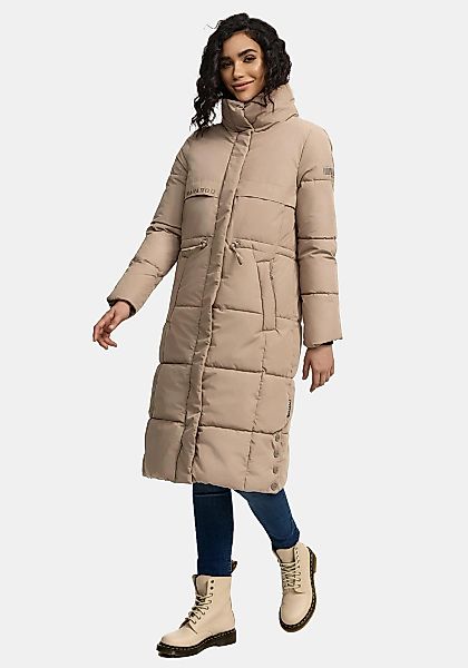 Navahoo Wintermantel "Der Wahnsinn 14", Damen Steppmantel mit Taillenzugban günstig online kaufen