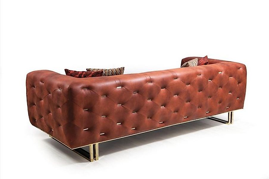 Xlmoebel Sofa Hochwertiges Textil-Sofa Chesterfield Design Klassische Möbel günstig online kaufen