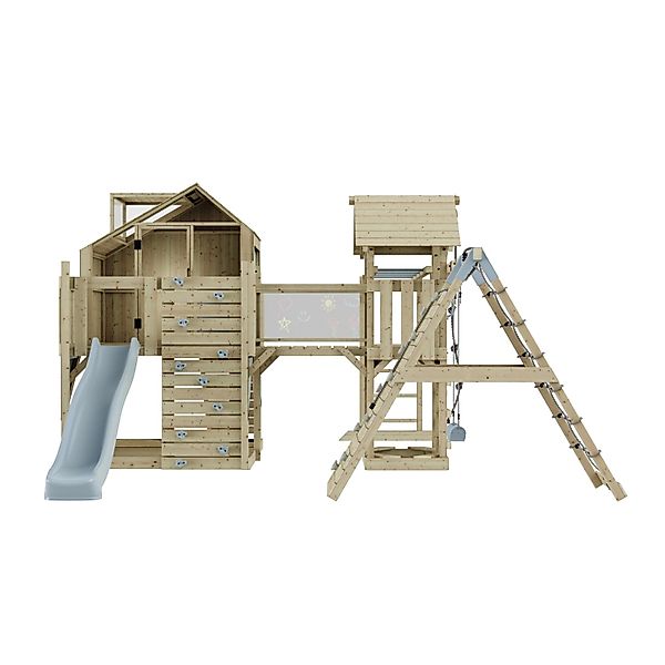 OutdoorToys Spielturm Bo mit Kinderschaukel Eisblau günstig online kaufen