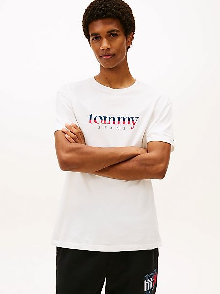 Tommy Jeans T-Shirt aus Jersey mit günstig online kaufen