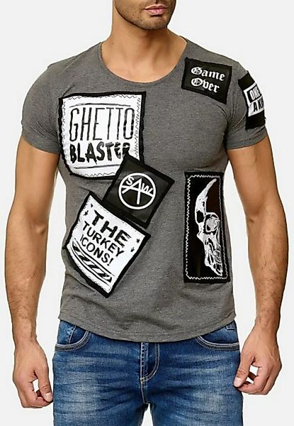 Egomaxx T-Shirt T Shirt Print Motiv Patch Aufnäher H2010 (1-tlg) 2010 in Gr günstig online kaufen