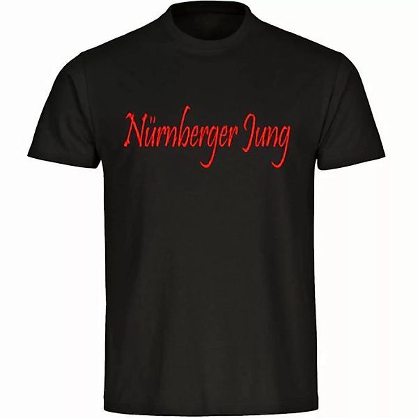 multifanshop T-Shirt Herren Nürnberg - Mürnberger Jung - Männer günstig online kaufen