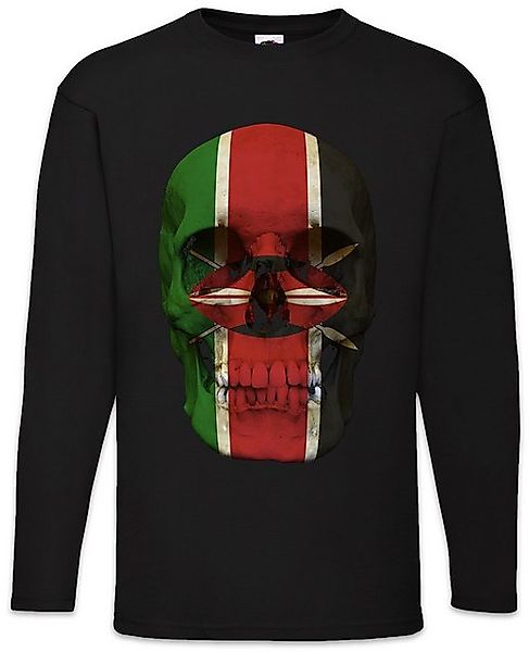 Urban Backwoods Langarmshirt Classic Kenya Skull Flag Langarm T-Shirt Toten günstig online kaufen