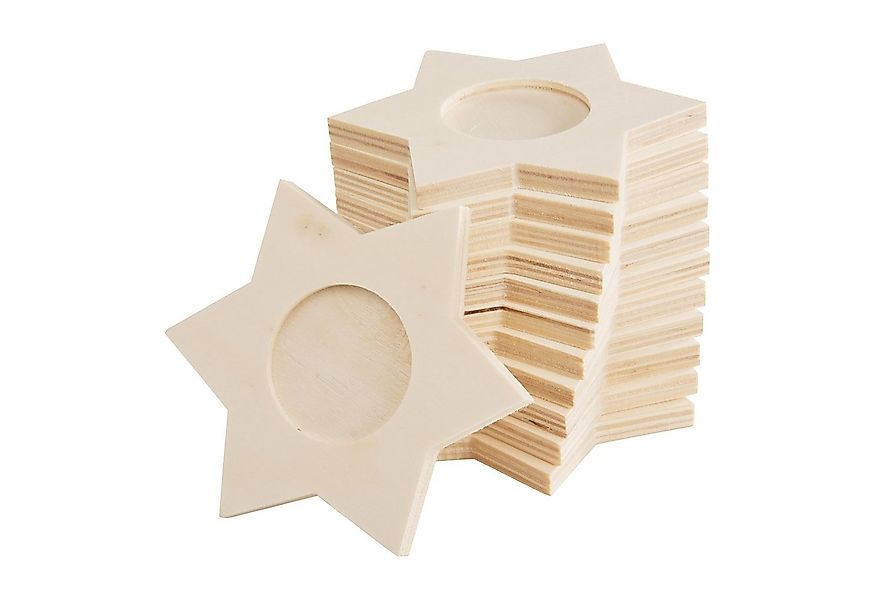 VBS XXL Teelichthalter Stern, 12 Stück günstig online kaufen