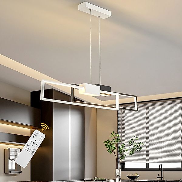 Daskoo LED Pendelleuchte Pendellampe 40W Dimmbar günstig online kaufen
