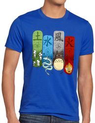 style3 T-Shirt Ghibli Family totoro mononoke günstig online kaufen