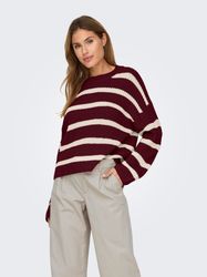 JDY Strickpullover JDYJUSTY L/S STRIPE PULLOVER günstig online kaufen