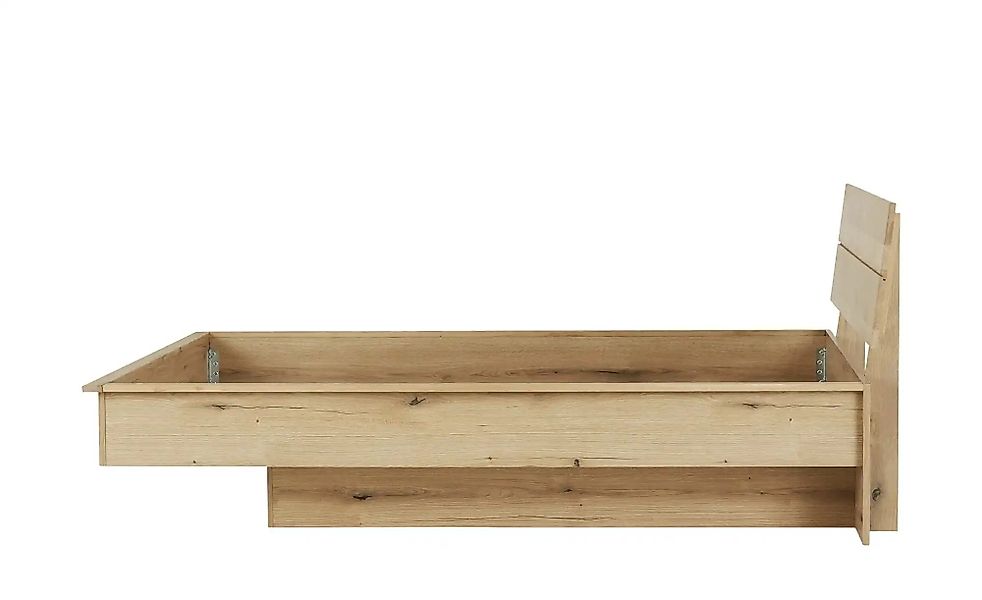 smart Bettgestell  Oslo ¦ holzfarben ¦ Maße (cm): B: 191 H: 90 Betten > Bet günstig online kaufen