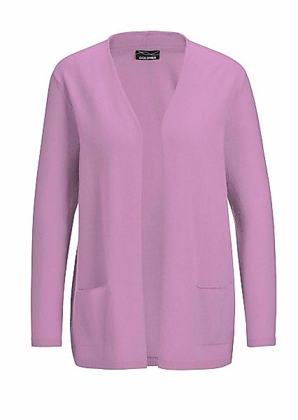 GOLDNER Strickjacke "Cardigan in langer offener Form" günstig online kaufen