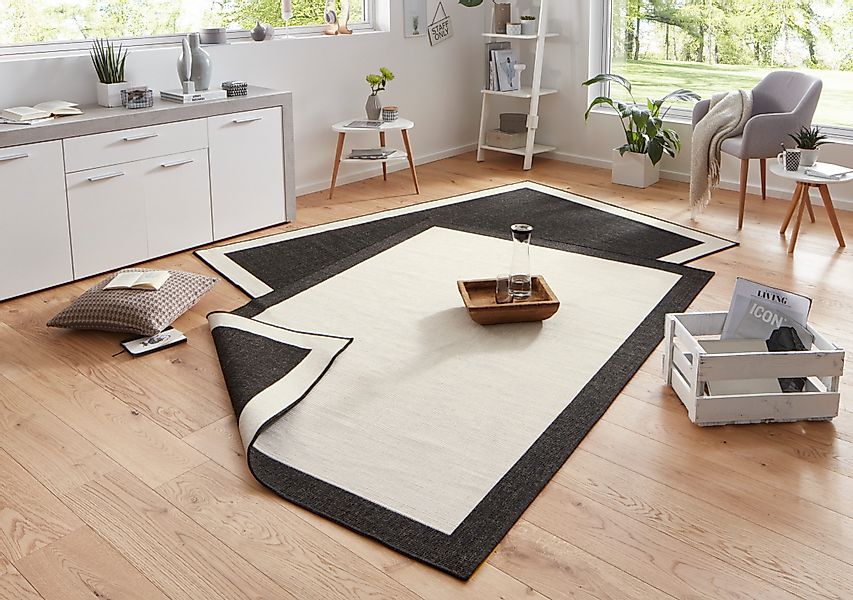 NORTHRUGS Teppich Panama Wendeteppich, rechteckig, Höhe: günstig online kaufen
