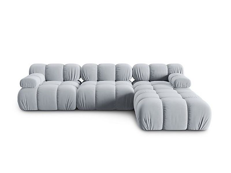 Micadoni Sofa Bellis, modular 4-Sitzer mit flachem Modul günstig online kaufen