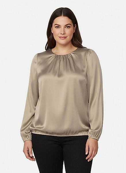 Witt Klassische Bluse Satin-Bluse Langarm günstig online kaufen