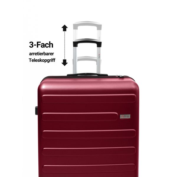 Easy Move Hartschalen-Trolley Leichter Rollkoffer Flair günstig online kaufen