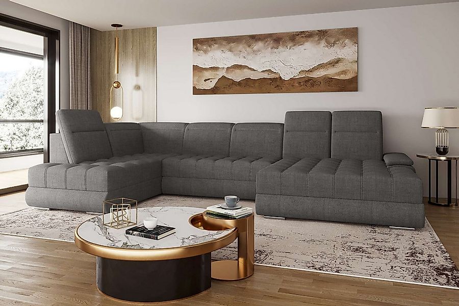 99rooms Wohnlandschaft Toscana, Sofa, U-Form, Bettfunktion, Rundumbezug aus günstig online kaufen