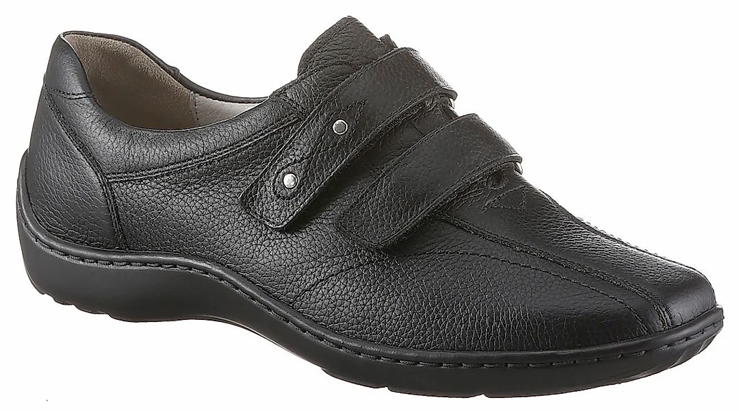Waldläufer Klettschuh "HENNI" Bequemschuh, Slipper mit abgepolstertem Schaf günstig online kaufen