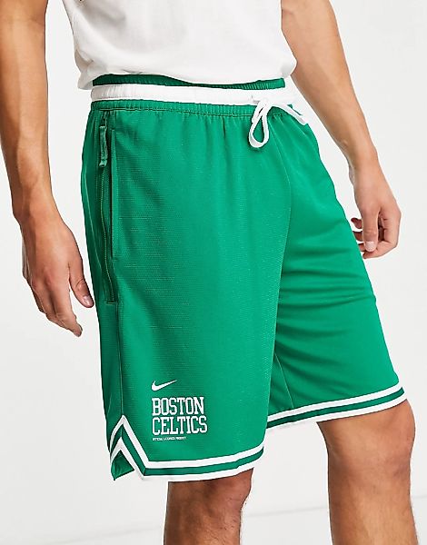 Nike Basketball – NBA Boston Celtics – Shorts in Grün günstig online kaufen