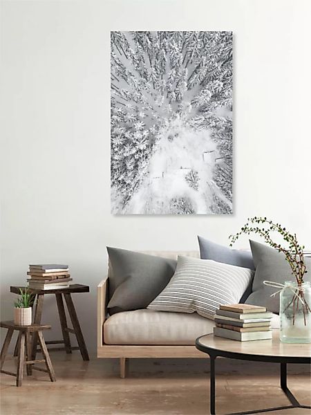 Poster / Leinwandbild - Calm Winter günstig online kaufen