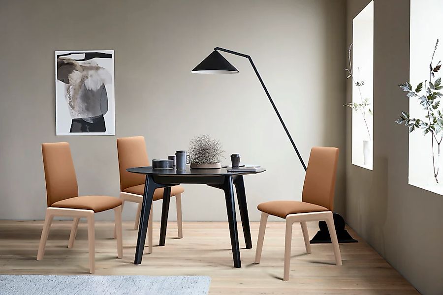 Stressless Polsterstuhl "Laurel" () Low Back, Größe M, mit abgerundeten Bei günstig online kaufen