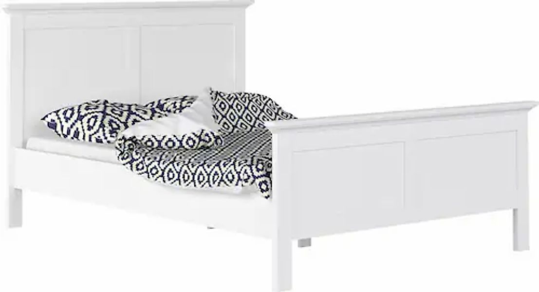 Home affaire Bett »Paris Bettgestell, Doppelbett,«, mit Kassetten-Optik an günstig online kaufen