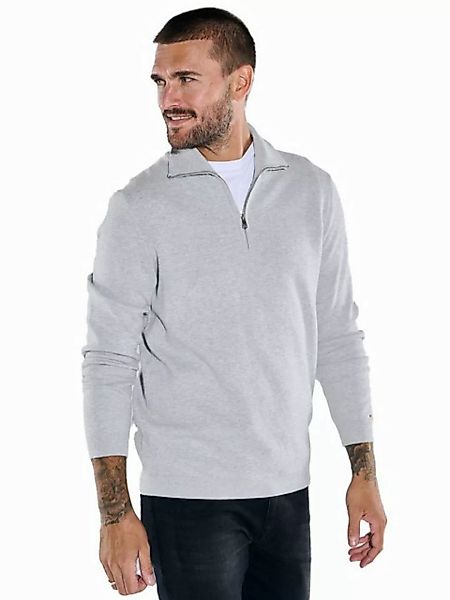 emilio adani Stehkragenpullover Pullover mit Troyerkragen günstig online kaufen