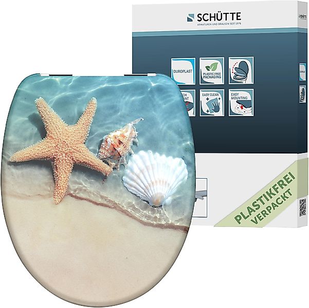 Schütte WC-Sitz BEACH, bruchsicher und kratzfest, günstig online kaufen