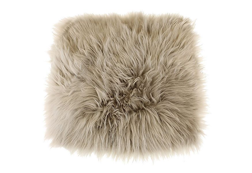 Macosa Home Fellteppich Dekofell eckig Stuhlkissen 35 cm echtes Lammfell De günstig online kaufen