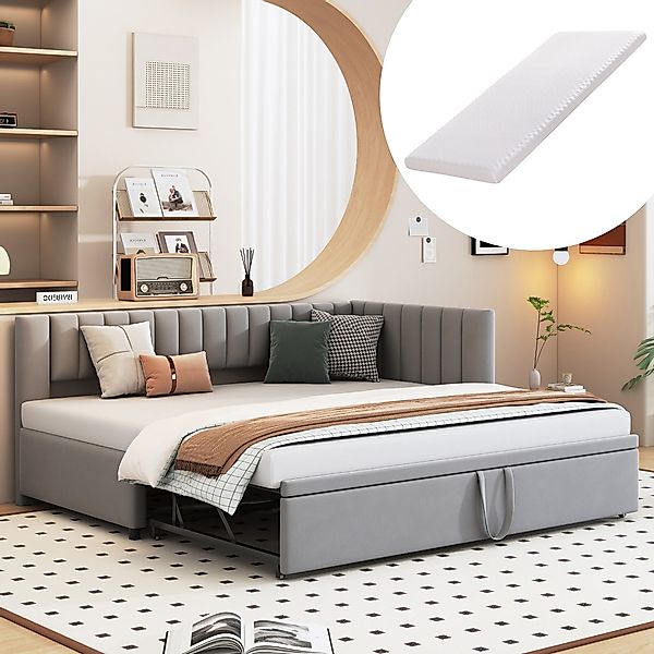 HAUSS SPOLE Schlafsofa 90/180x200 mit Ausziehbett günstig online kaufen