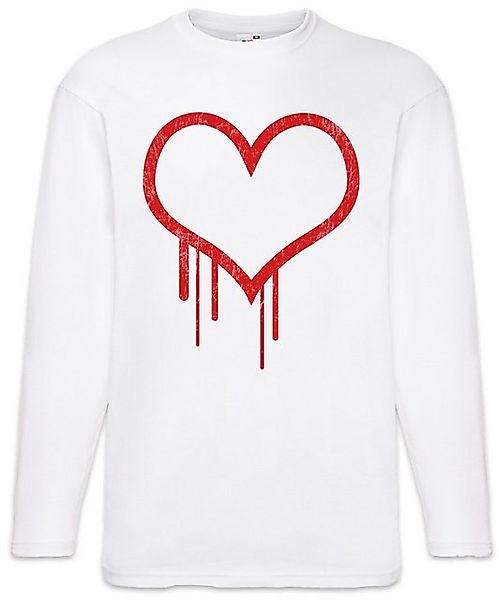Urban Backwoods Langarmshirt Bleeding Heart I Langarm T-Shirt Blutendes Blo günstig online kaufen