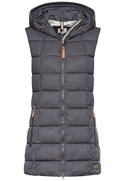 camel active Longweste Lange Weste mit Kapuze günstig online kaufen