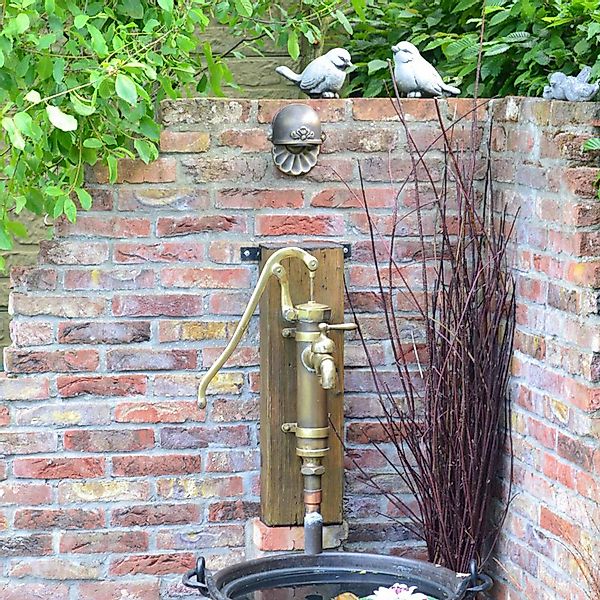 Bronzefarbene Außenwandlampe Tramonto günstig online kaufen