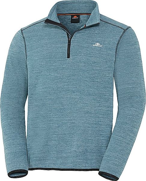 Nordcap Funktionsshirt leicht mit Zipper, flauschig-weich günstig online kaufen