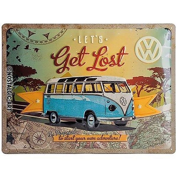 Nostalgic-Art Blechschild 30 x 40 cm - Volkswagen - VW Bulli - Let's Get Lo günstig online kaufen