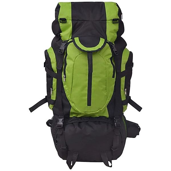 Nettlife Wanderrucksack 75L Schwarz Grün für günstig online kaufen