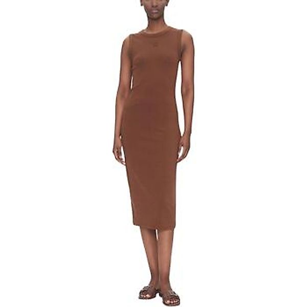 Calvin Klein Jeans  Maxikleider SL CTN CONTOUR 1X1 R LV047C240G günstig online kaufen