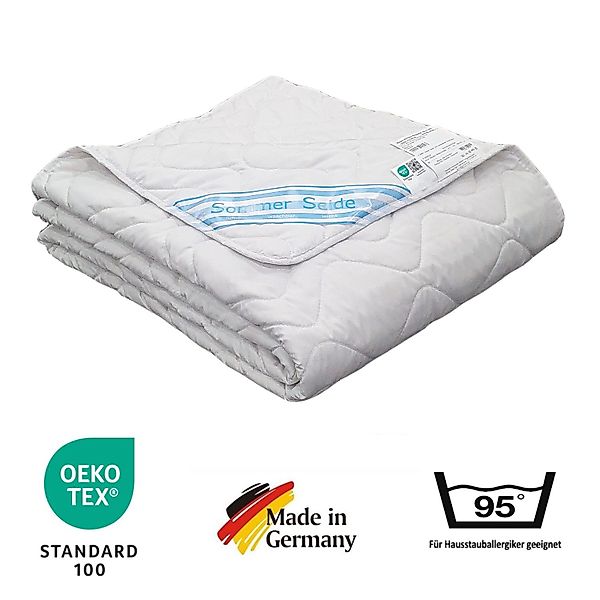 Garanta Naturfaserbettdecke Wildseide Seide Baumwolle Sommerbett günstig online kaufen