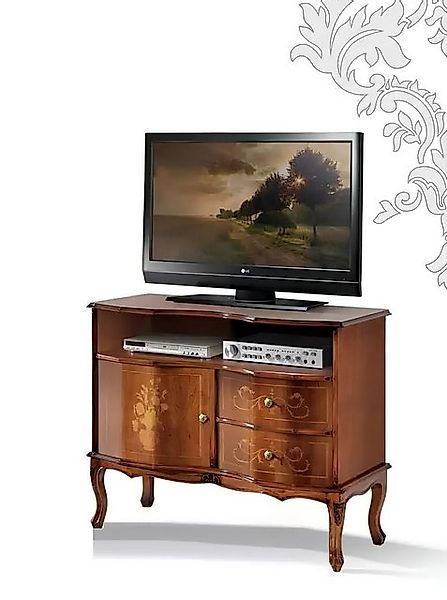 Xlmoebel TV-Schrank Traditioneller Fernsehtisch Deluxe Kommode mit Schublad günstig online kaufen