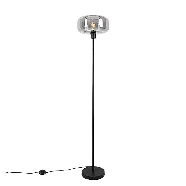 Qazqa Stehlampe Bizle, ohne Leuchtmittel, E27, günstig online kaufen