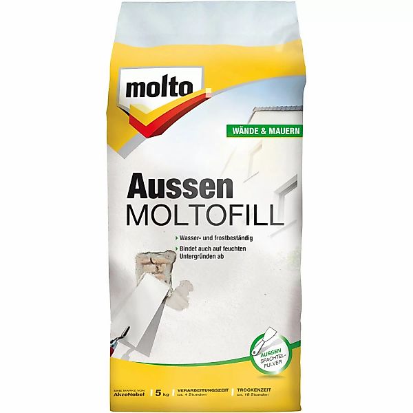 Molto Außen Moltofill Außen-Spachtelpulver 5 kg günstig online kaufen