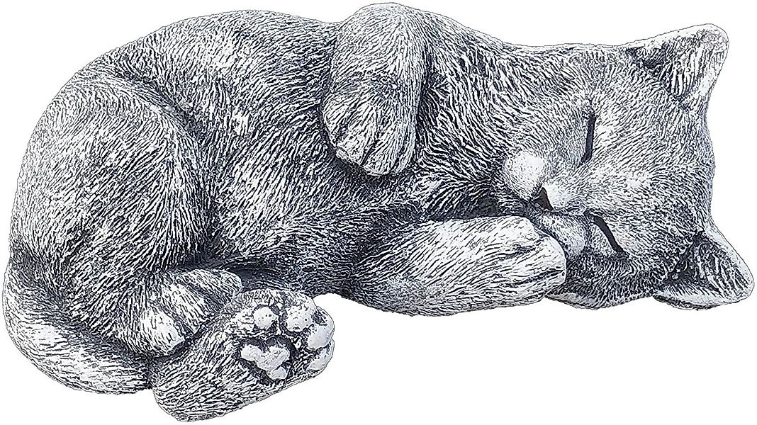 Stone and Style Gartenfigur Steinfigur Katze günstig online kaufen