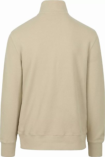 Gant Half Zip Pullover Ecru - Größe M günstig online kaufen