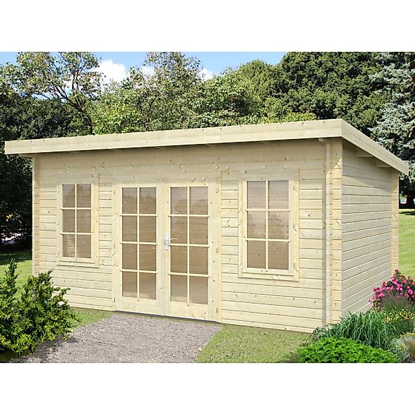 Palmako Gartenhaus "Lisa" 14,2 m², mit Fußboden im Gartenhaus günstig online kaufen