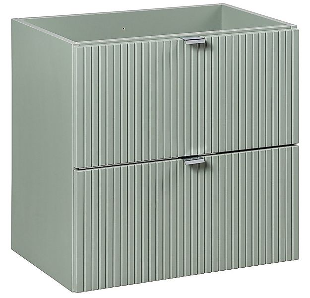 Lomadox Waschtisch NEWPORT-56-GREEN, Waschtischunterschrank, Schilfgrün mit günstig online kaufen