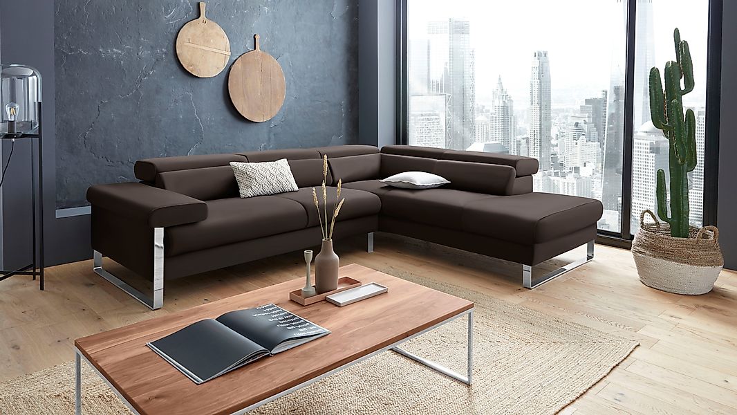 W.SCHILLIG Ecksofa "finn, toller Sitzkomfort, L-Form, hochwertige Verarbeit günstig online kaufen