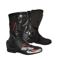 BOHMBERG Motorradstiefel aus echtem Leder / günstig online kaufen