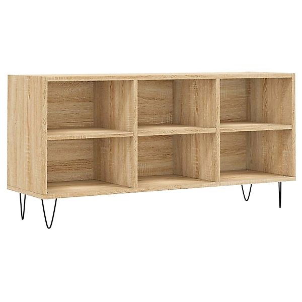 vidaXL TV-Schrank Sonoma-Eiche 103,5x30x50 cm Holzwerkstoff 826991 günstig online kaufen