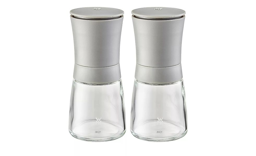 WMF Gewürzmühlen-Set  Trend - grau - Glas , Kunststoff - 14 cm - Küchenzube günstig online kaufen